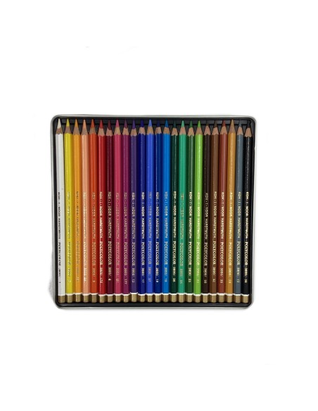 Caja Metálica Koh-I-Noor 24 Colores