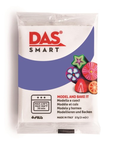 Pastilla Arcilla Polimérica Das Smart 57 gr Lavanda