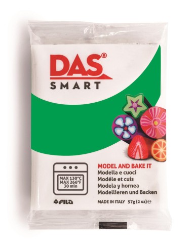 Pastilla Arcilla Polimérica Das Smart 57 gr Verde Menta