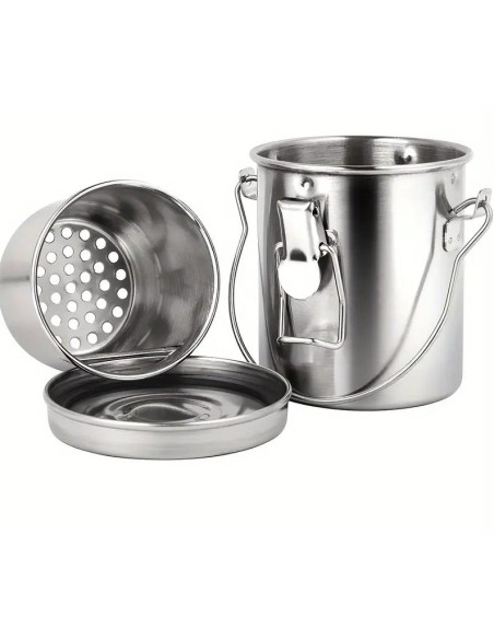 Lavapinceles Metal c/tapa 8,5