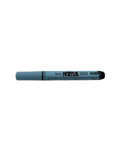 Rotulador Acrílico Liderpapel Punta Redonda 3 mm Azul Cielo