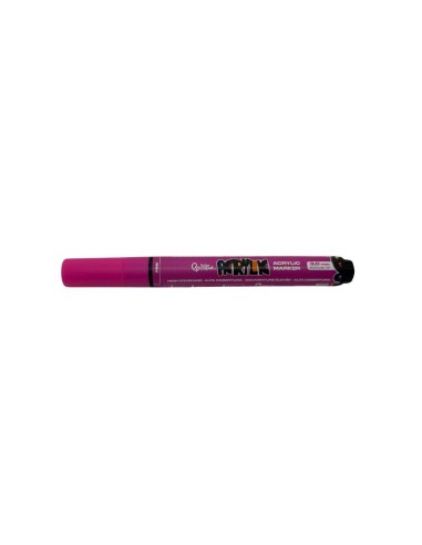 Rotulador Acrílico Liderpapel Punta Redonda 3 mm Rosa