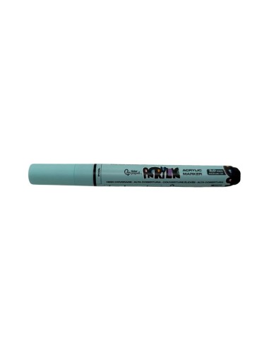 Rotulador Acrílico Liderpapel Punta Redonda 3 mm Azul Menta