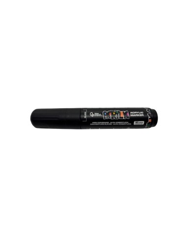 Rotulador Acrílico Liderpapel Punta Rectangular 10 mm Negro