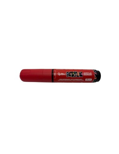 Rotulador Acrílico Liderpapel Punta Rectangular 10 mm Rojo
