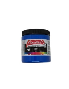 Tinta Serigrafía Speedball Textil 237 ml Azul