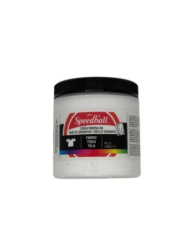Tinta Serigrafía Speedball Textil 237 ml Blanco