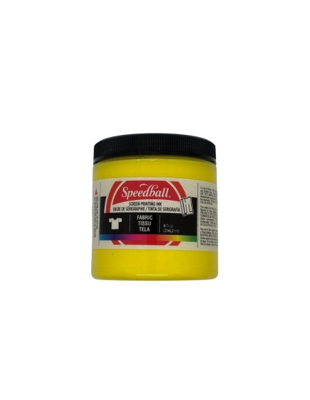 Tinta Serigrafía Speedball Textil 237 ml Amarillo