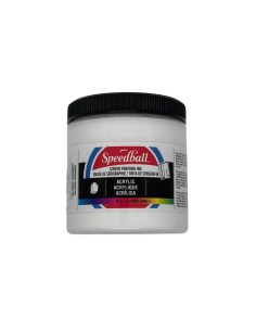 Tinta Serigrafía en Papel Acrílica Speedball 236 ml Blanca
