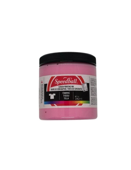 Tinta Serigrafía Speedball Textil 237 ml  Rosa Chicle