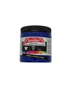 Tinta Serigrafía Speedball Textil 237 ml Cyan Process