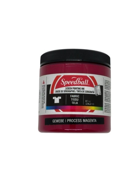 Tinta Serigrafía Speedball Textil 237 ml Magenta Proceso