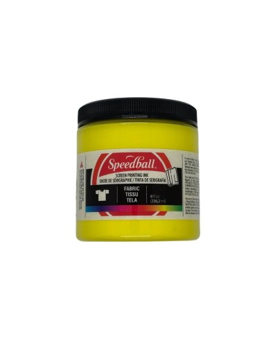 Tinta Serigrafía Speedball Textil 237 ml Amarillo Proceso