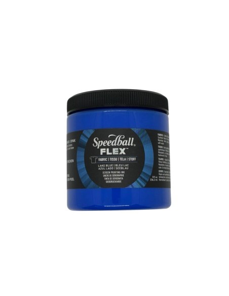 Tinta Serigrafía Speedball Textil 237 ml Telas Flexibles Azul