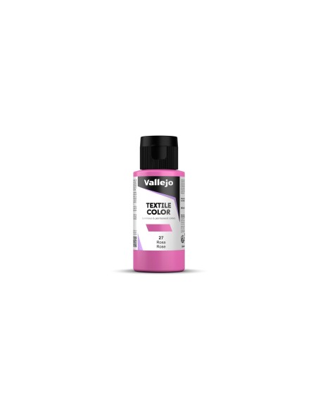 Pintura Textil Vallejo 60 ml Metálico Rosa Nº527