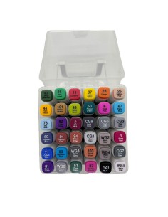 Caja Rotuladores Artis Decor Acrílicos Go (4-5mm) 36 colores