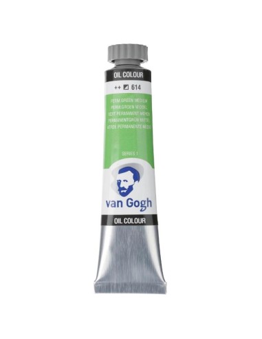 óleo Van Gogh Verde Permanenete Medio Nº614
