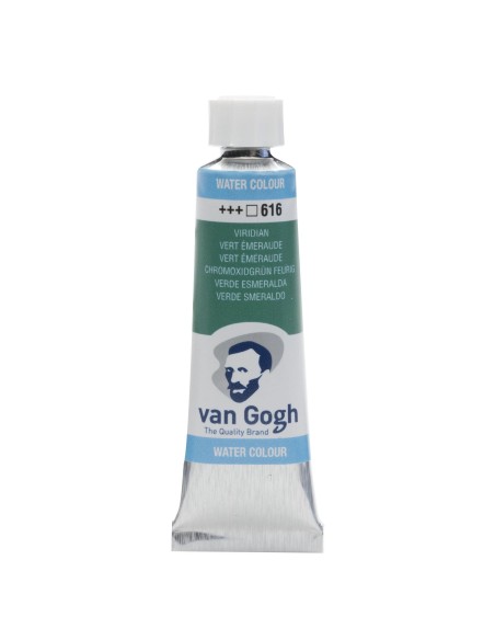 Acuarela Van Gogh Tubo 10 ml Verde Esmeralda Nº616