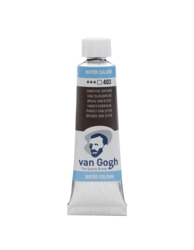 Acuarela Van Gogh Tubo10 ml Pardo Van Dyck Nº403