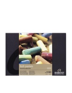 Caja Pasteles Rembrandt Medios 60 Unidades