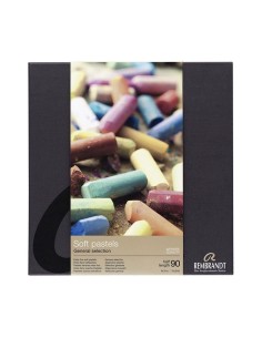 Caja Pasteles Rembrandt Medios 90 Unidades