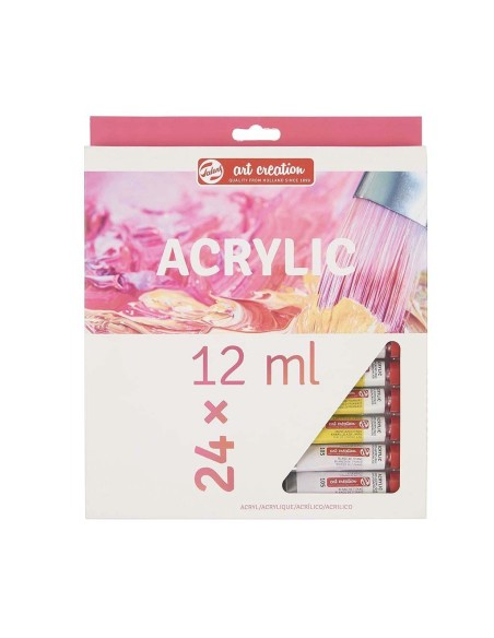 Caja Acrílicos Art Creation 12 ml 24 Unidades
