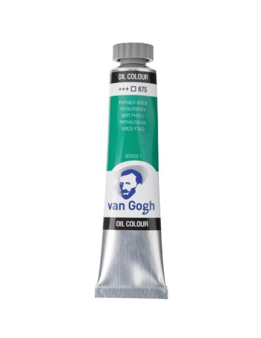 Óleo Van Gogh Verde Ftalocianina Nº675
