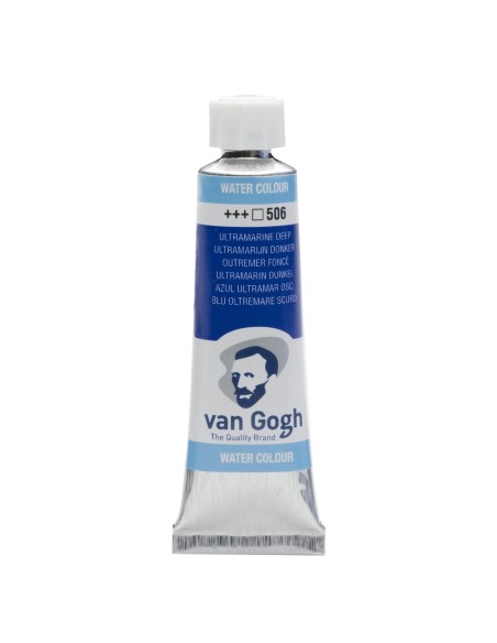 Acuarela Van Gogh Tubo 10 ml Azul Ultramar Oscuro Nº506