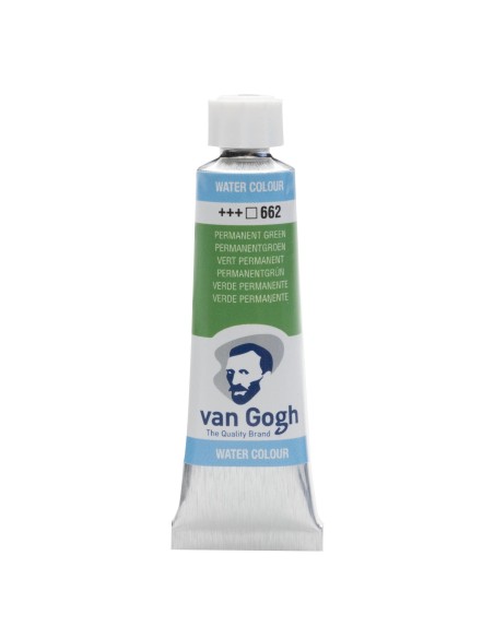 Acuarela Van Gogh Tubo 10 ml Verde Permanente Nº662
