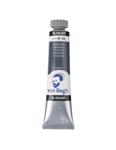 Óleo Van Gogh Gris Payne Nº708
