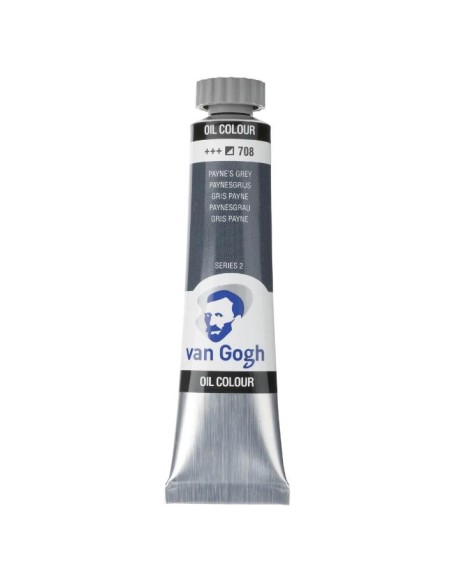 Óleo Van Gogh Gris Payne Nº708
