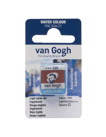 Acuarela Van Gogh 1/2 Godet Rojo Inglés Nº370