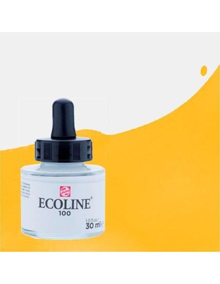Acuarela Líquida Ecoline 30 ml Amarillo Oscuro 