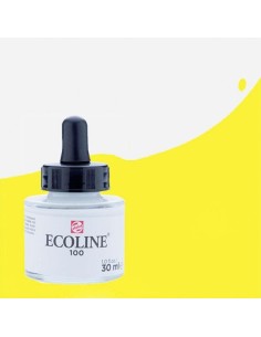 Acuarela Líquida Ecoline 30 ml Amarillo Limón 