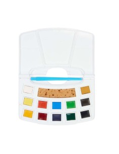 Caja Acuarelas Art Creation 1/2 Godet 12 Unidades
