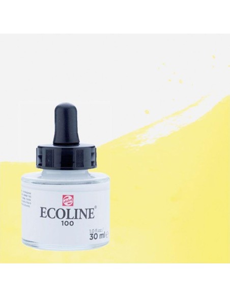 Acuarela Líquida Ecoline 30 ml Amarillo Pastel