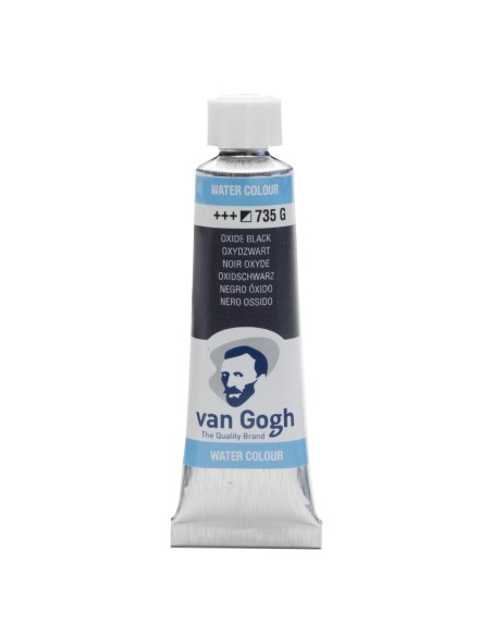 Acuarela Van Gogh Tubo 10 ml Negro Óxido Nº735