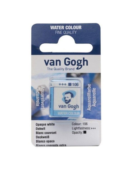 Acuarela Van Gogh 1/2  Godet Blanco Opaco  Nº106