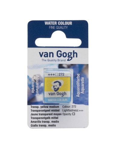 Acuarela Van Gogh 1/2 Godet Amarrillo Transparente Medio Nº272