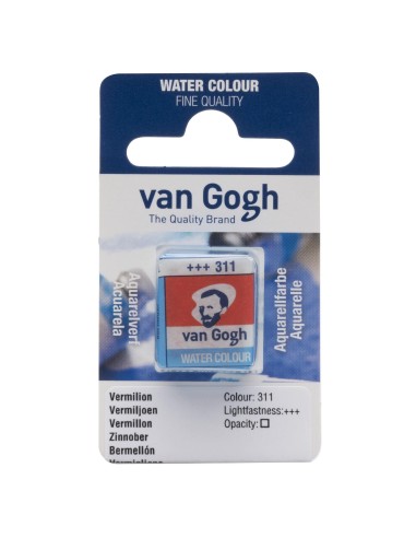 Acuarela Van Gogh 1/2 Godet Bermellón Nº311