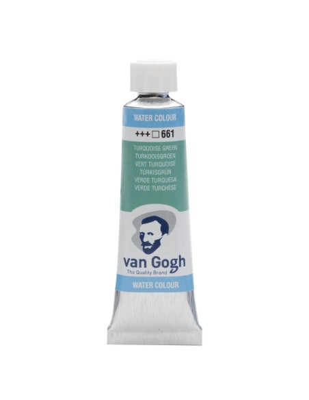 Acuarela Van Gogh Tubo 10 ml Verde Turquesa Nº661