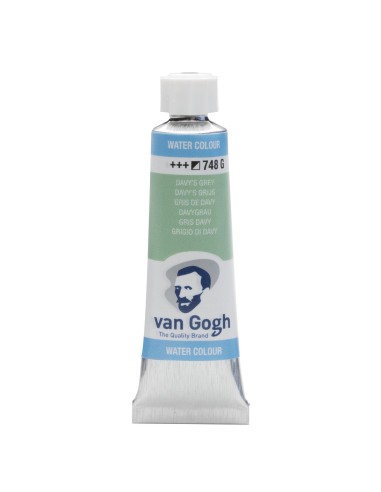 Acuarela Van Gogh Tubo 10 ml Gris Davy Nº748