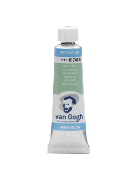 Acuarela Van Gogh Tubo 10 ml Gris Davy Nº748