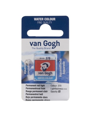 Acuarela Van Gogh 1/2 Godet Rojo Permanente Claro Nº370