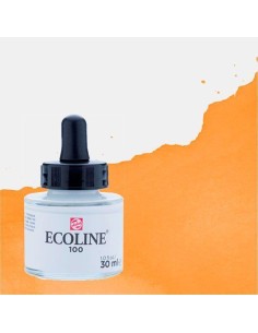 Acuarela Líquida Ecoline 30 ml Anaranjado Claro