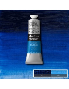 Óleo W&N Artisan al Agua 37 ml Azul Ftalo (Matiz Rojo) Nº514
