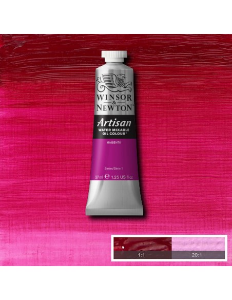 Óleo W&N Artisan al Agua 37 ml Magenta Nº380