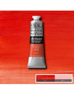 Óleo W&N Artisan al Agua 37 ml Tono Rojo de Cadmio Nº095