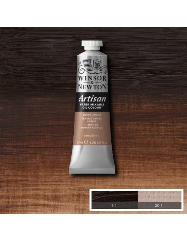 Óleo W&N Artisan al Agua 37 ml Tierra de Sombra...