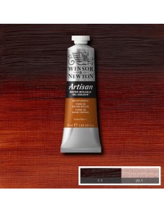 Óleo W&N Artisan al Agua 37 ml Tierra de Siena Tostada Nº74